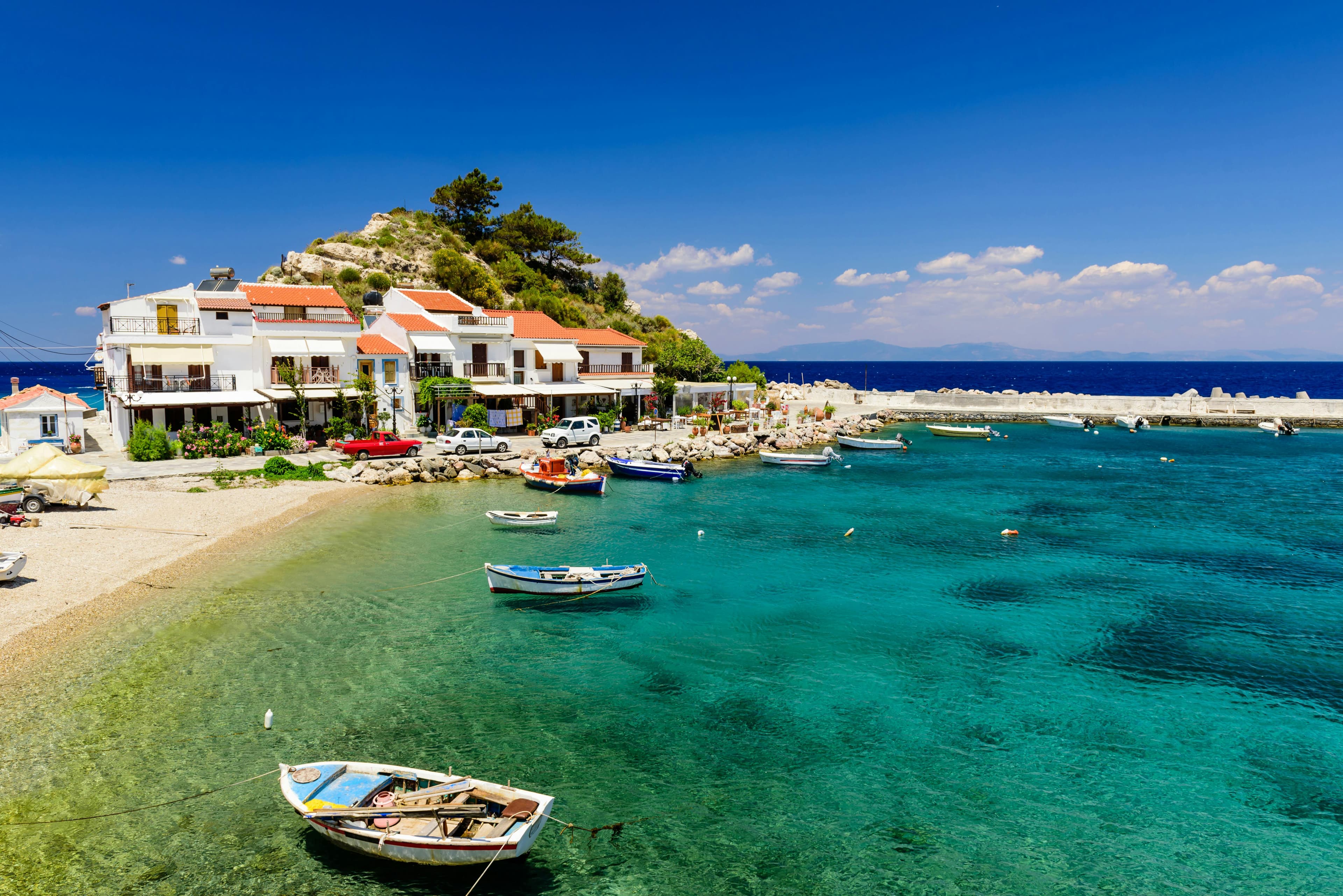 Samos, Kuzey Ege